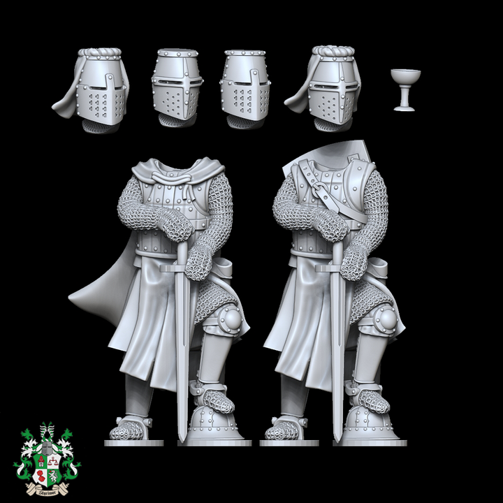 1259 Order Knight (Grail Knight Option) by Styriwar