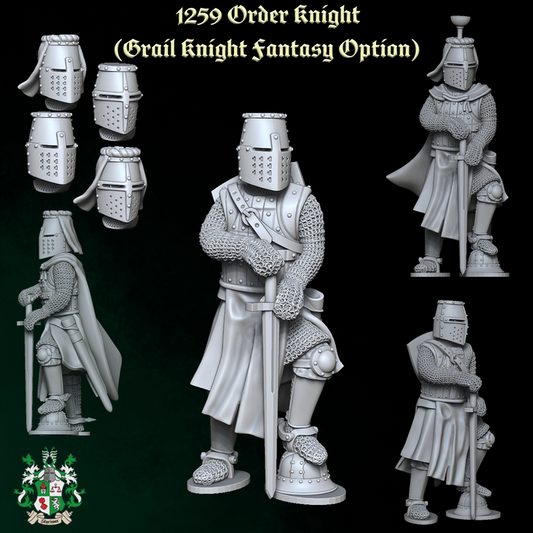 1259 Order Knight (Grail Knight Option) by Styriwar