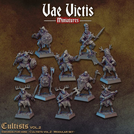 Cultists 2 by Vae Victis Miniatures