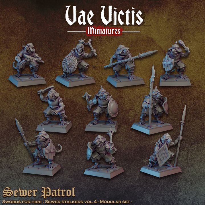 Sewel Stalkers by Vae Victis Miniatures