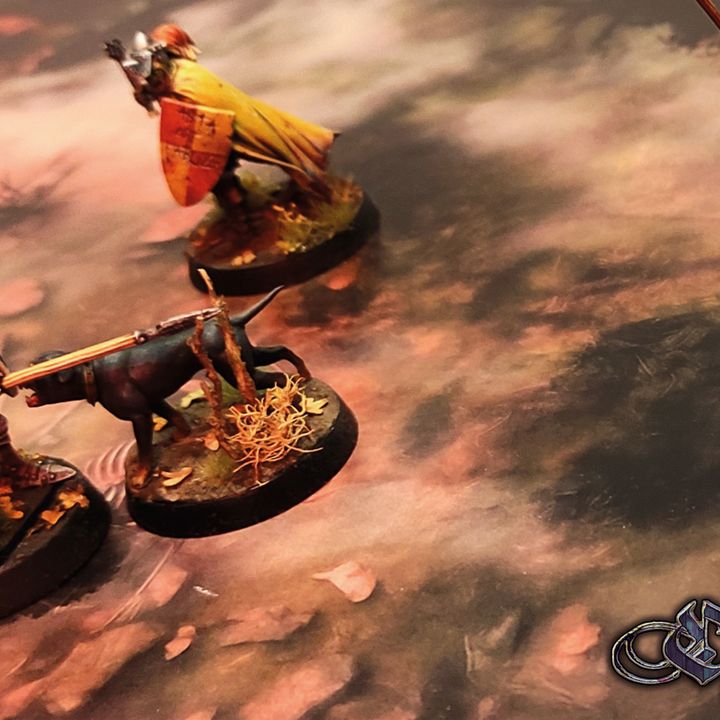 Rodeado en Cerro Lobo - Mini Aventura - Castilla Oscura by Ezipion miniatures