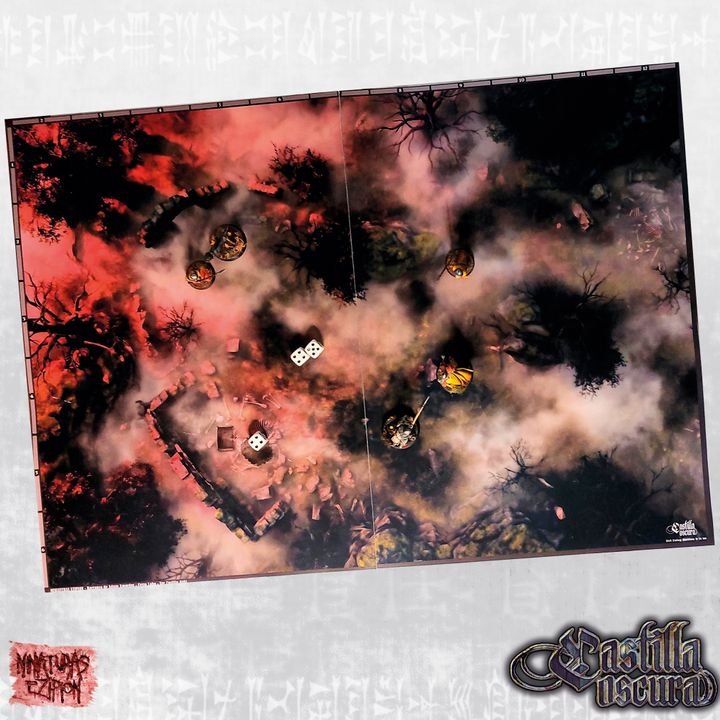 Rodeado en Cerro Lobo - Mini Aventura - Castilla Oscura by Ezipion miniatures