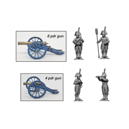 1808 Spanish artillery battery by Baraka Wargames and Miniatures