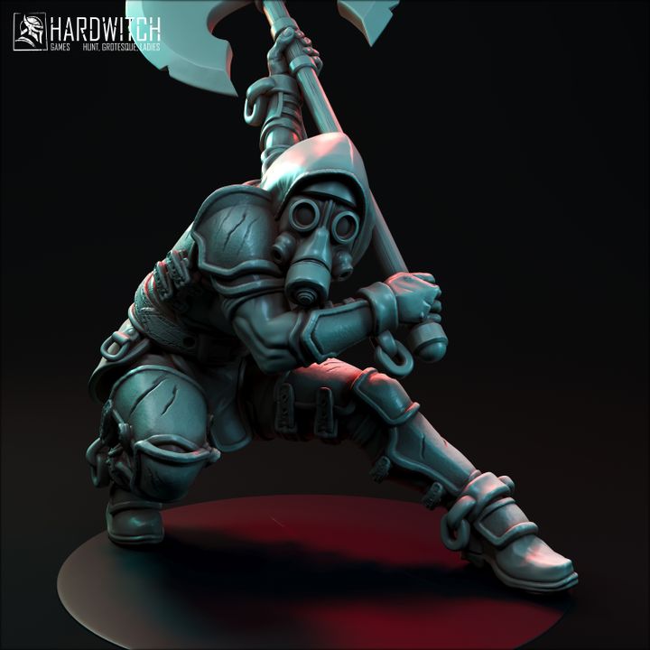 Mercenary with axe by HardWitch-Games.