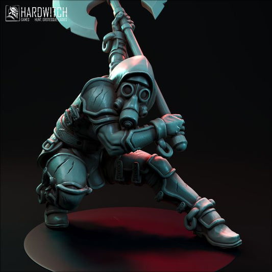 Mercenary with axe by HardWitch-Games.
