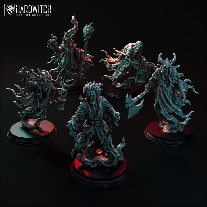 Ghosts set by HardWitch-Games.