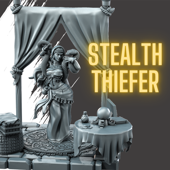 Esmeray, The Dancing Gypsy by Golden Thief Studio