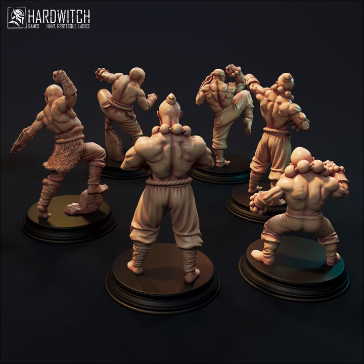 Monk set by HardWitch-Games