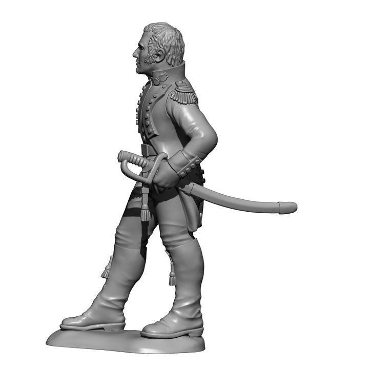 Spanish artillery Captain Don Luis Daoiz, hero of Madrid uprising May 2nd 1808 by Baraka Wargames and Miniatures