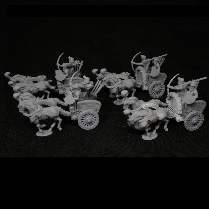 Indian classical chariots by Scropha Miniatures