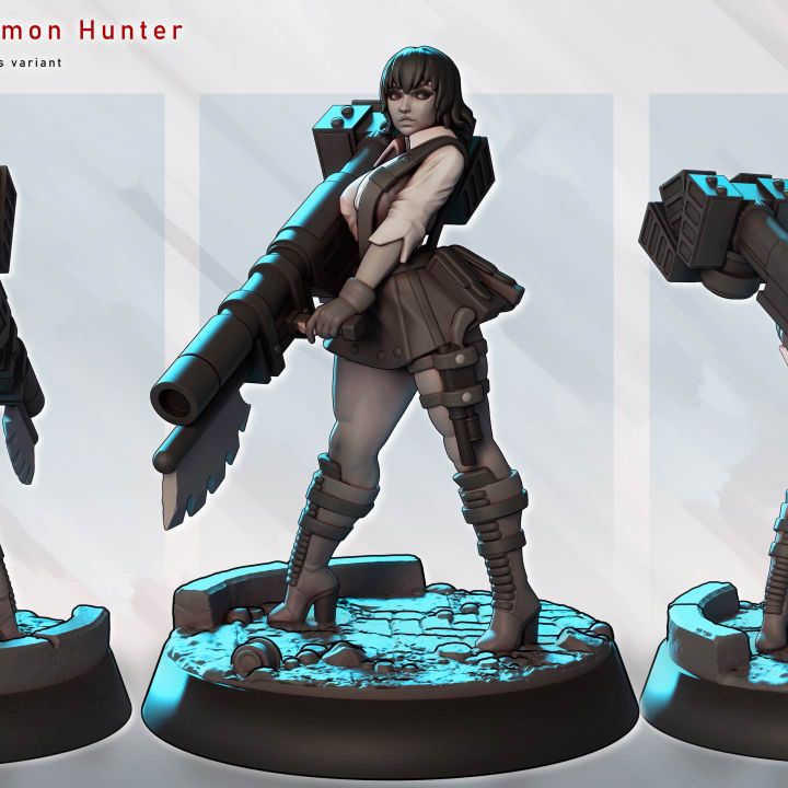 Lady Danvera – Demon Hunter by Gaz Minis