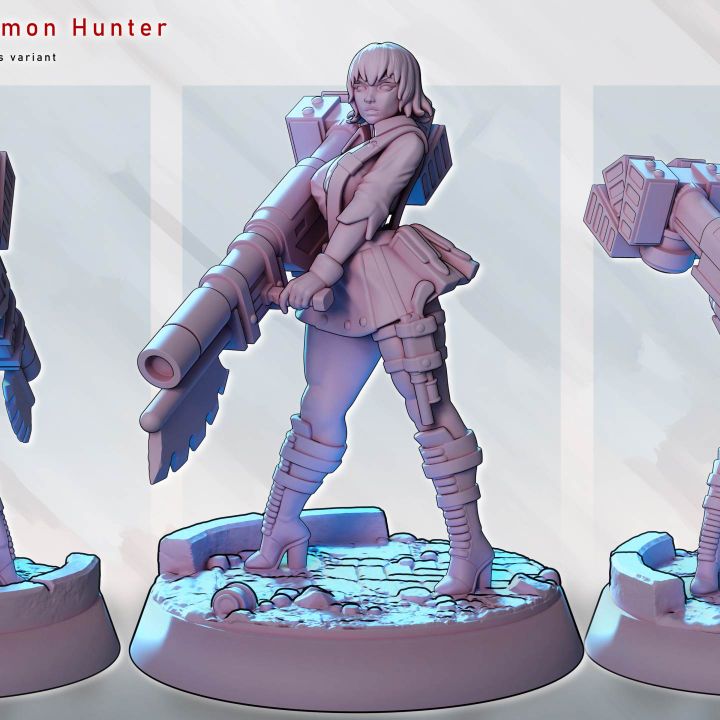 Lady Danvera – Demon Hunter by Gaz Minis