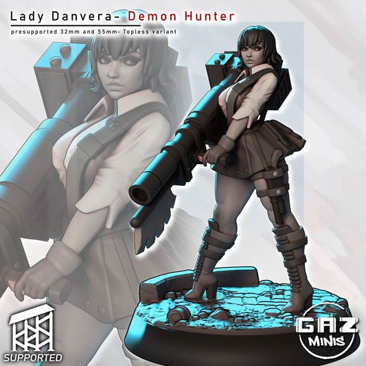 Lady Danvera – Demon Hunter by Gaz Minis