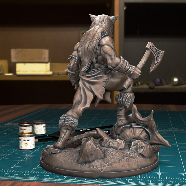 3 Month Barbarian Slayer by Tytan Troll Miniatures