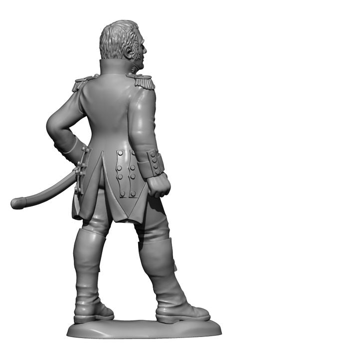 Spanish artillery Captain Don Luis Daoiz, hero of Madrid uprising May 2nd 1808 by Baraka Wargames and Miniatures