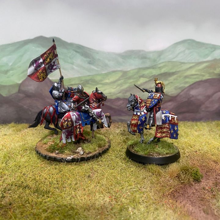 Prince Edward of Woodstock (mounted) by Reconquer Designs