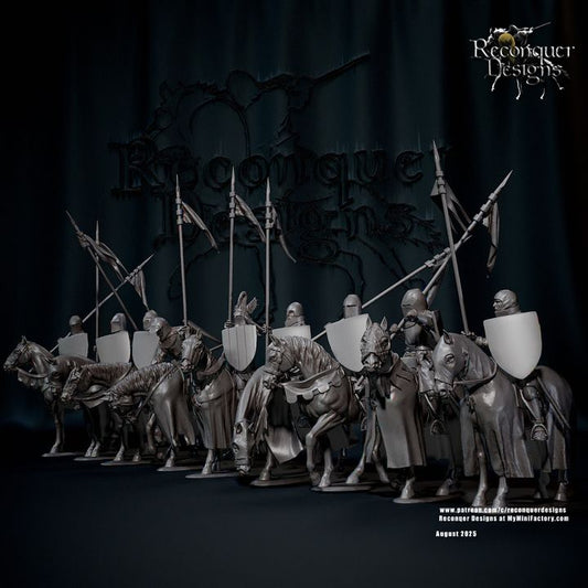 Mid 14th c Knights set A by Reconquer Designs