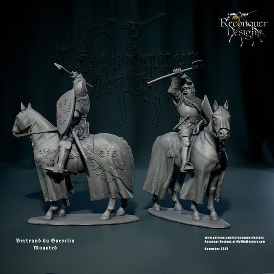 Bertrand du Guesclin, mounted by Reconquer Designs