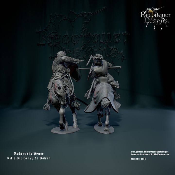 Robert the Bruce vs Sir Henry de Bohun by Reconquer Designs