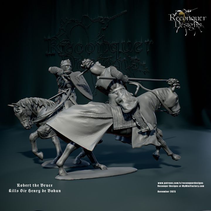 Robert the Bruce vs Sir Henry de Bohun by Reconquer Designs