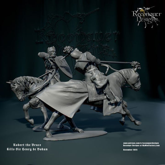 Robert the Bruce vs Sir Henry de Bohun by Reconquer Designs