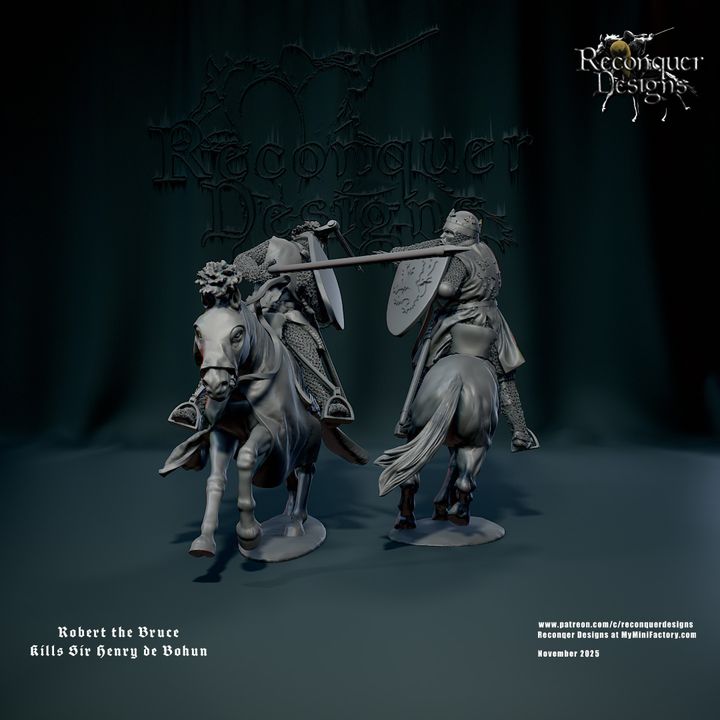 Robert the Bruce vs Sir Henry de Bohun by Reconquer Designs