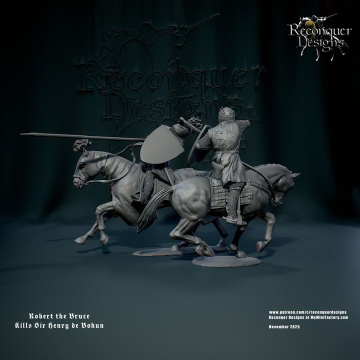 Robert the Bruce vs Sir Henry de Bohun by Reconquer Designs