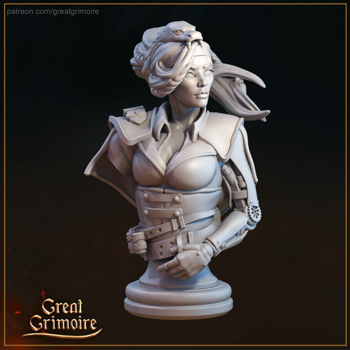 Marie's bust by Great Grimoire