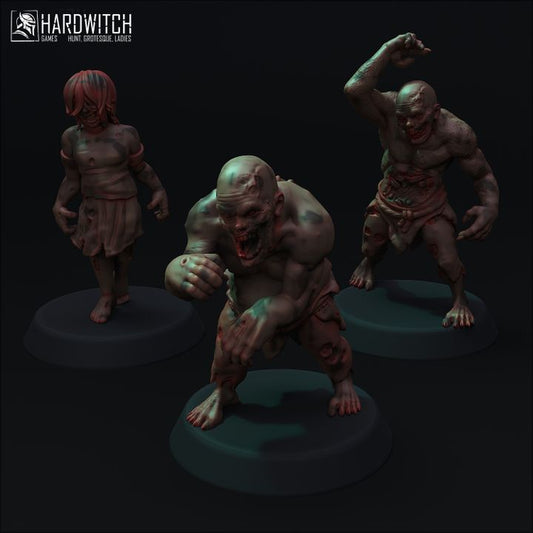"Zombie set" (version 2) by HardWitch-Games.