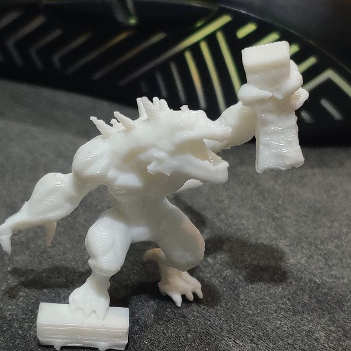 King Of Tokyo Dark Edition Gigazaur by Village's Hope Miniatures