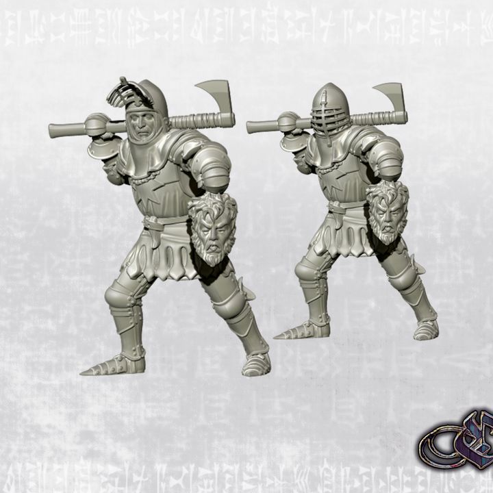 "Luís Sierra on Foot - Cruel Victory - 14th century" by Ezipion miniatures