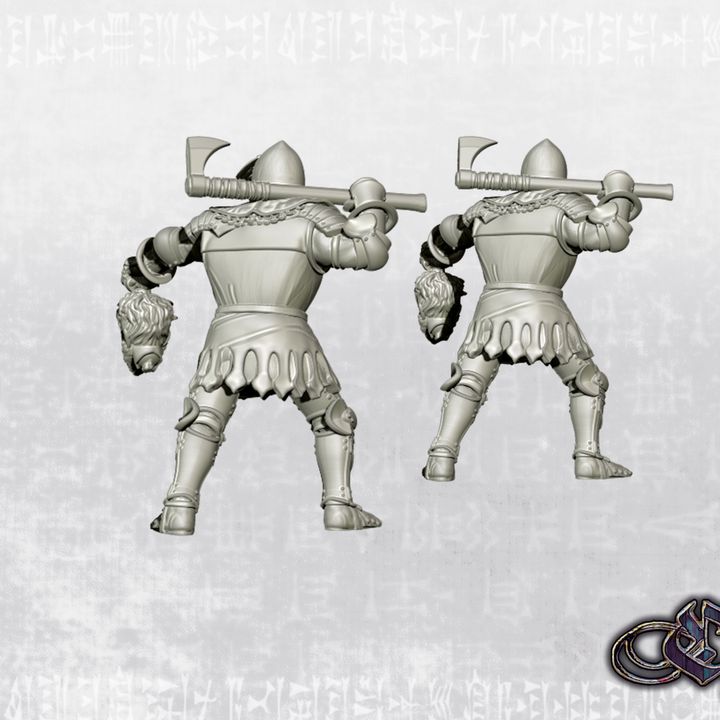 "Luís Sierra on Foot - Cruel Victory - 14th century" by Ezipion miniatures