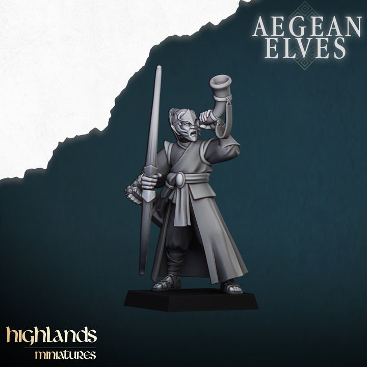 Aegean Elves Archers by Highlands Miniatures