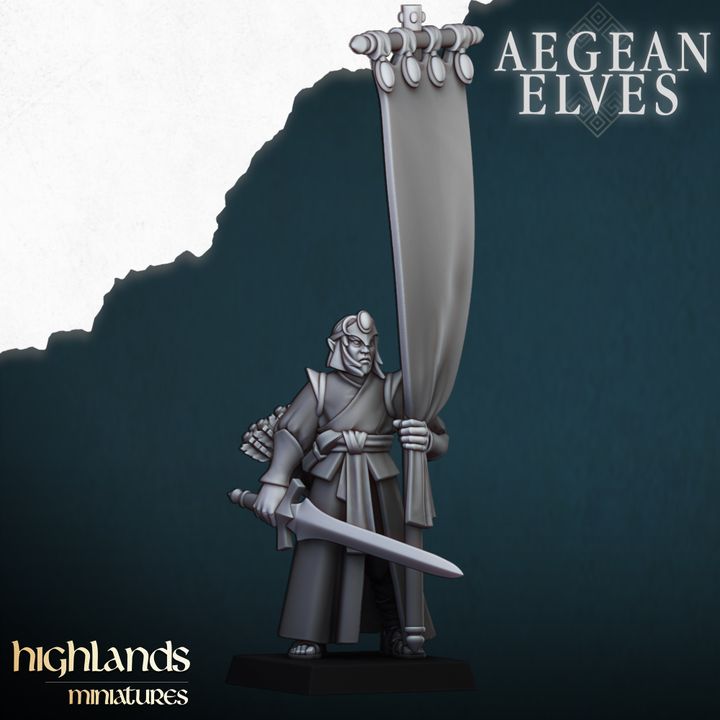 Aegean Elves Archers by Highlands Miniatures