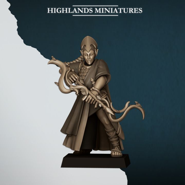 Aegean Maids with Bows by Highlands Miniatures