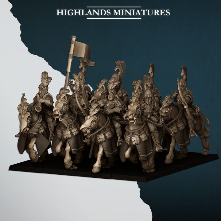 Aegean Sea Hippeis by Highlands Miniatures