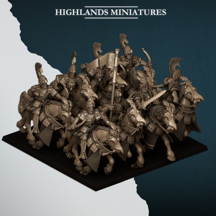 Aegean Sea Hippeis by Highlands Miniatures