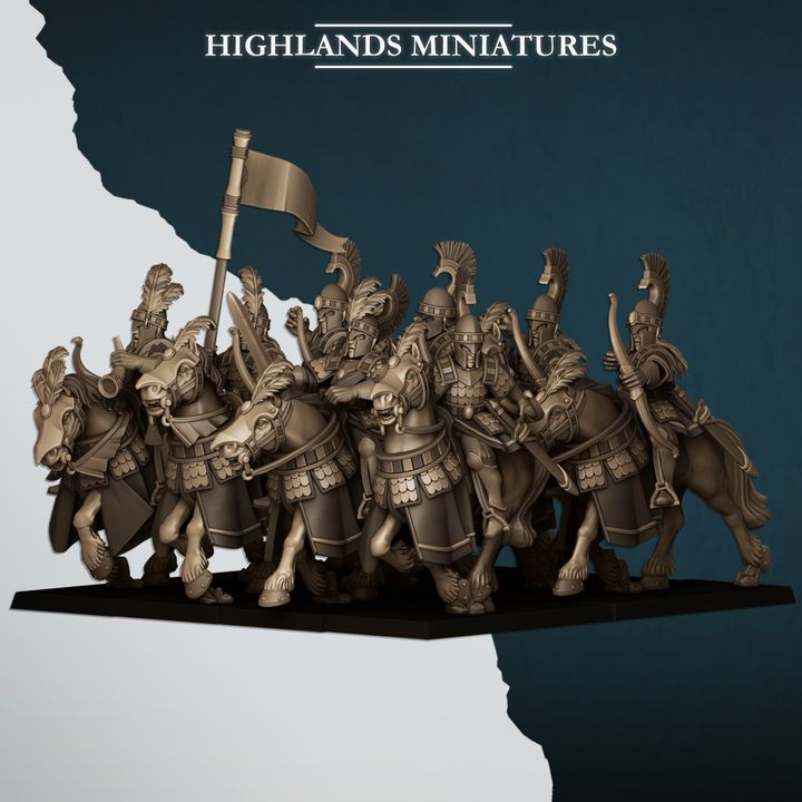 Aegean Sea Hippeis by Highlands Miniatures