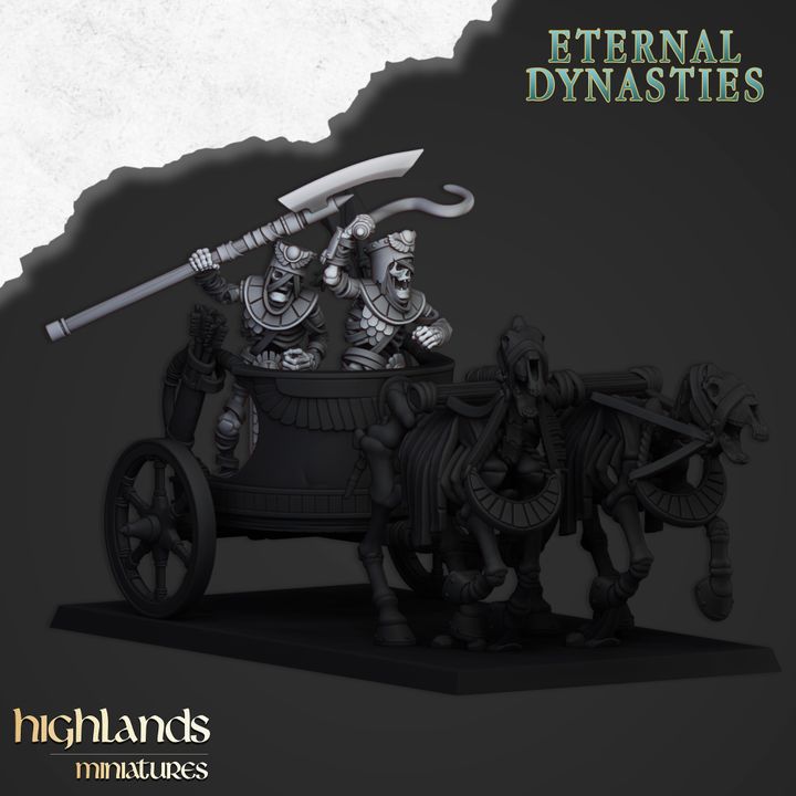 Ancient Guard Chariot Driver by Highlands Miniatures