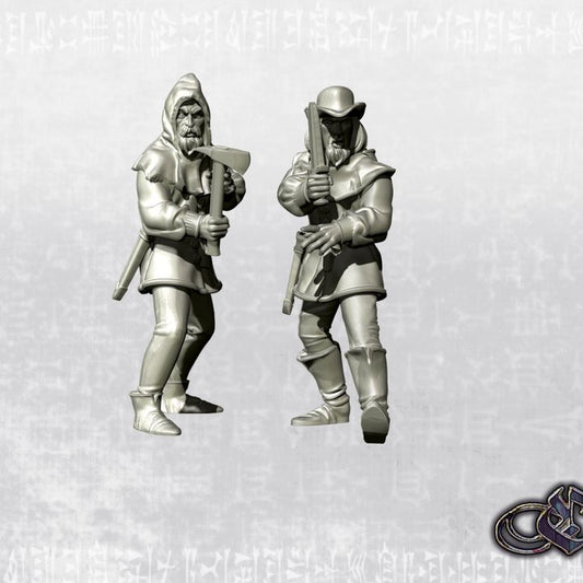"Villainous robbers" by Ezipion miniatures.