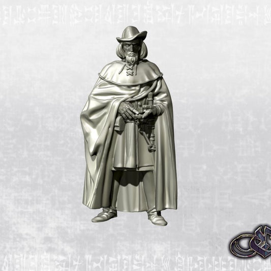 "Noble on foot Severe August'25 - 14th century" by Ezipion miniatures.