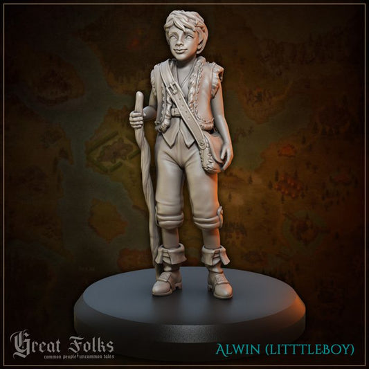 Alwin(little Boy) by Great Grimoire