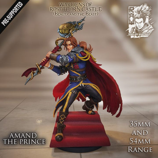 Prince Amand - Beast in Human Form - Beauty and the Beast by Ronin Arts Workshop
