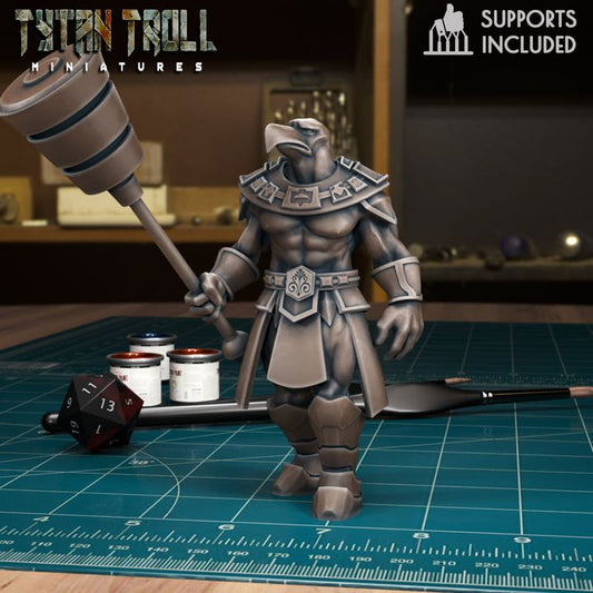 Amber Golem 01 by Tytan Troll Miniatures