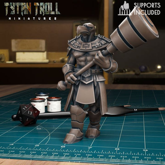 Amber Golem 02 by Tytan Troll Miniatures