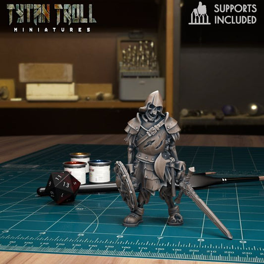 Armoured Skeleton 12 by Tytan Troll Miniatures