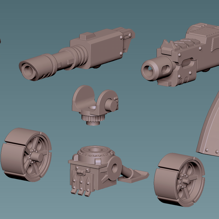 Commandos – Artillery Squad by Gaz Minis