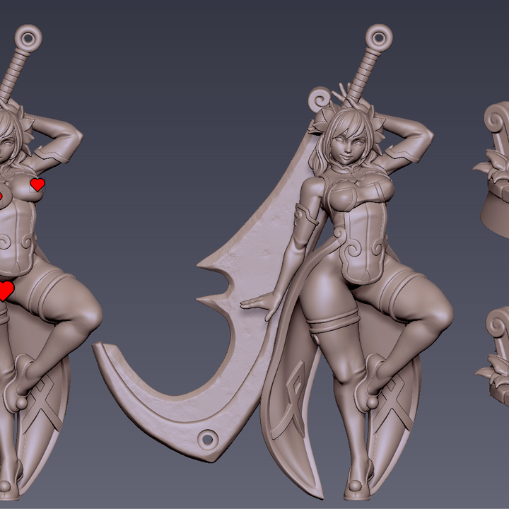Ayame the Blade Dancer by Gaz Minis
