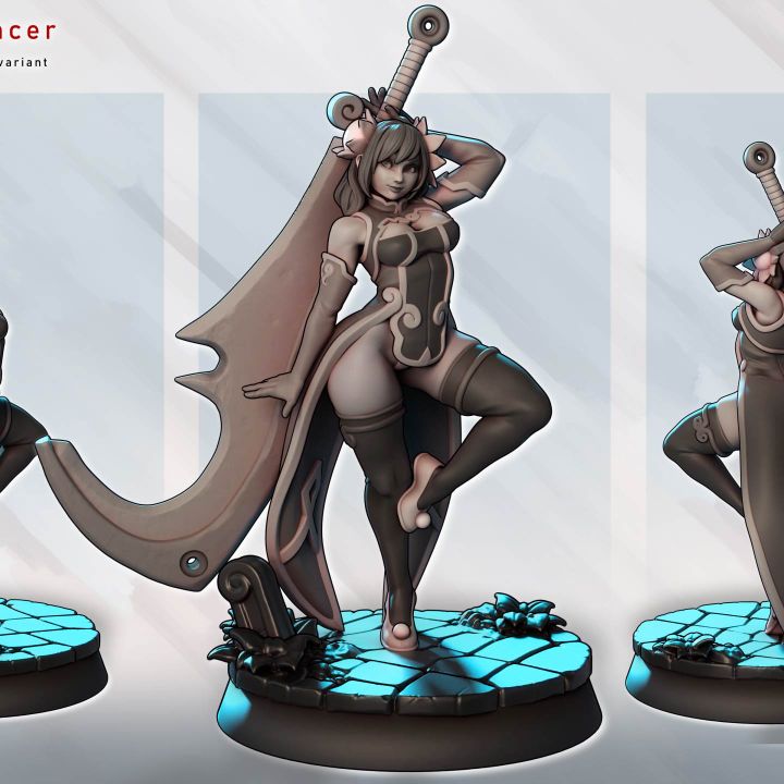 Ayame the Blade Dancer by Gaz Minis