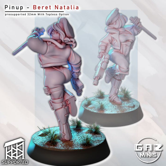 Pinup Mini - Beret Natalia by Gaz Minis